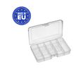 Assortment Box, 13 Compartments, 163x112x31mm, Clear